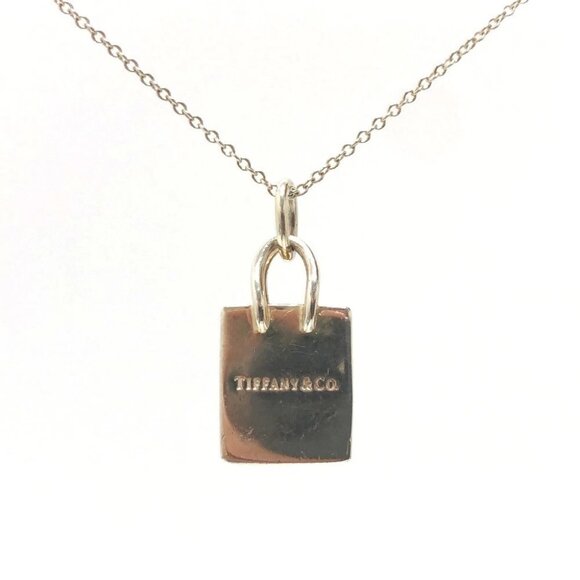 TIFFANY&Co. Shopper Necklace SV925 Silver